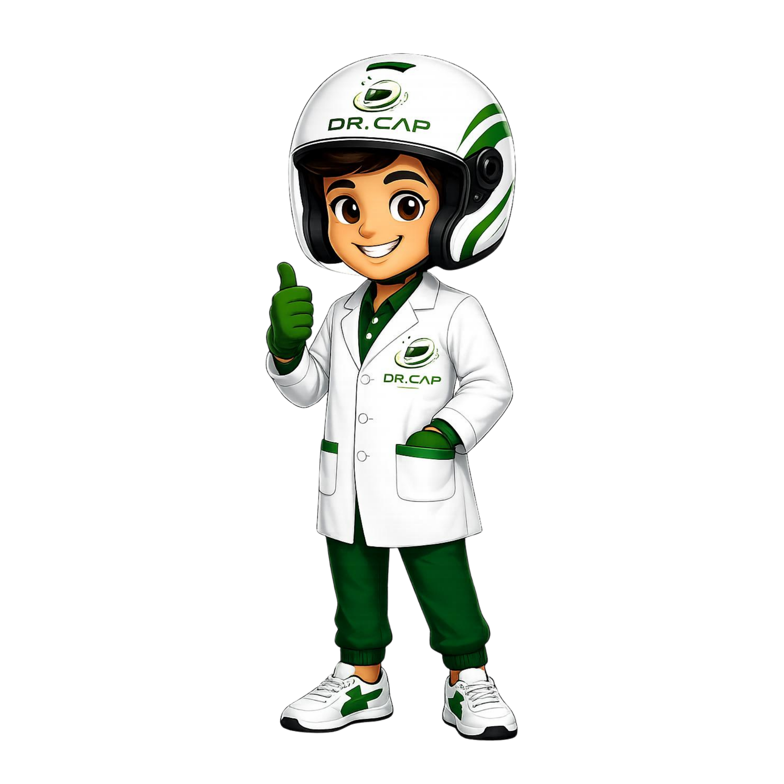 Mascote Dr. Cap
